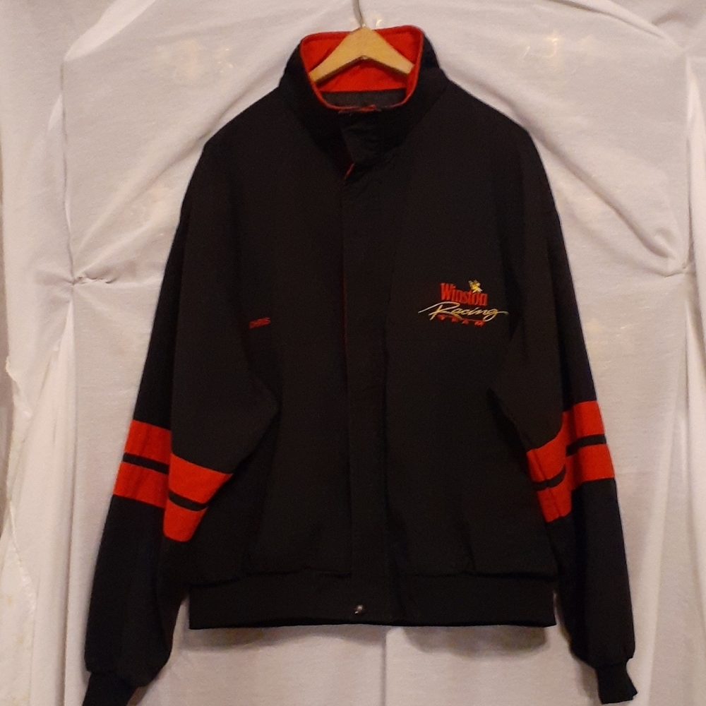 Vintage Men's Winston Racing Team Full-zip Light Jacket